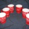 Set 6 buc. cesti cafea DonCafe (varianta 2)