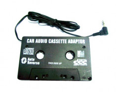 Caseta Adator pentru casetofon caseta adaptoare auto cu mufa jack pt mp3 dvd ipod telefon ! foto