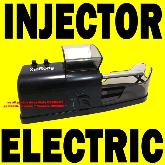 INJECTOR ELECTRIC Aparat De Facut Tigari Pentru Injectat Tutun In Tuburi foto mare INJECTOR ELECTRIC Aparat De Facut Tigari Pentru Injectat Tutun In Tuburi foto mare