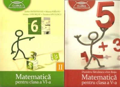 Manual-Matematica cl. V-a +cl. VI-a foto