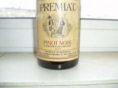 Sticla rara Vin vechi Pinot Noir 1983 foto