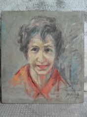 Portret de Miklos Bela , pictor clujean