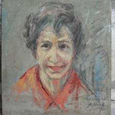 Portret de Miklos Bela , pictor clujean