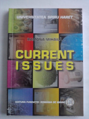 Current issues - Ramona Mihaila foto