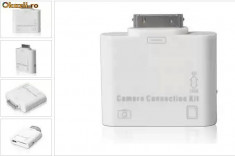 Camera Connection Kit USB OTG SD Card Reader iPad 1 2 3, iPhone 4 4S, iPod + stylus foto
