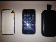 IPHONE 3GS 32GB +HUSA + SPATE ORIGINAL ALB foto