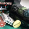 SET POKER TEXAS HOLD&#039;EM 200 jetoane euro 2 pachete de carti (cutie metalica)+ patura pentru joc MODEL 2013