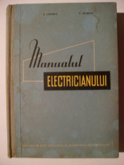 T. Canescu, V. Rusescu - Manualul electricianului (1961) foto