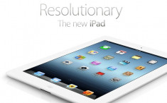 Apple iPad 3 4G alb + husa smartcover foto