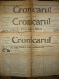 Cronicarul - anul I, numerele 13, 35, 37 ( 14 sept., 6 nov., 10 nov. 1918 )