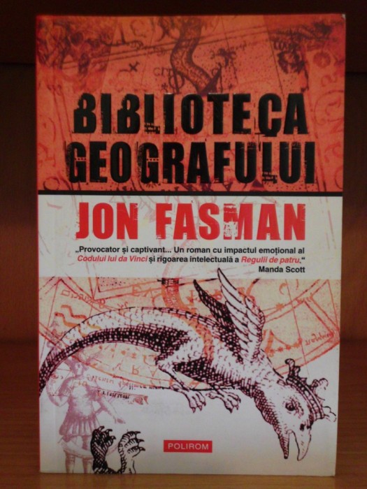 Jon Fasman - Biblioteca geografului