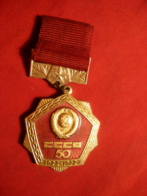 Medalia 50 Ani URSS foto