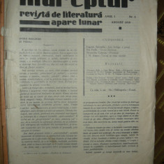 Indreptar (revista de literatura) - anul I, nr. 8 - august 1930