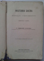 Historia Sacra Antiqui Testamenti Compendiose Concepta Dr. Hermanno Zschokke, Vindobonae 1872. Foarte Rar R R R R foto