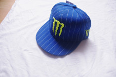 Sapca Monster Energy blue fullcap skate hip hop -50% foto