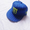 Sapca Monster Energy blue fullcap skate hip hop -50%