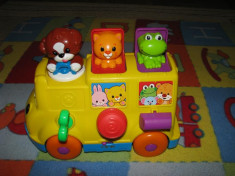 Autobuzul muzical Fisher Price foto