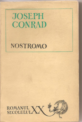 (C3007) NOSTROMO JOSEPH CONRAD, ELU, BUCURESTI, 1968, IN ROMANESTE DE ANDREI ION DELEANU foto