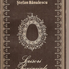 (C3026) SCRISORI PROVINCIALE DE STEFAN BANULESCU, EDITURA ALBATROS, 1976