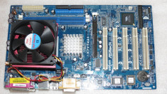 CS287 Kit bundle placa de baza cu procesor si cooler Asrock K7VT4A+ cu AMD Sempron 2200+ foto