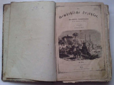 &amp;quot;Gemuthliche Erzahler- Sherl&amp;#039;s Erzahler&amp;quot; (Povestirile lui Sherl)-Carte veche in germana, sec.19 foto