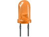 LED 3 mm rotund, mat, portocaliu, 20 mA,pachet de 10 bucati-0303 foto