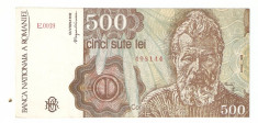 ROMANIA 500 LEI / 1991. XF foto