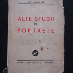 St. Antim - Alte studii si portrete (1939)