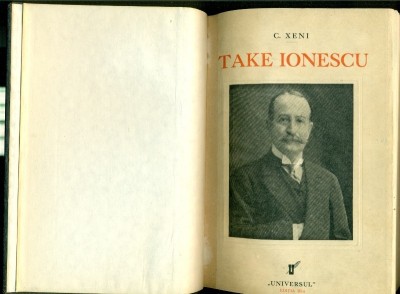 TAKE IONESCU - C.XENI foto