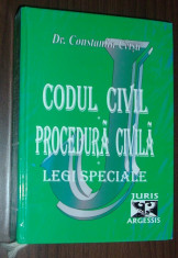 Dr. CONSTANTIN CRISU - CODUL CIVIL / PROCEDURA CIVILA / LEGI SPECIALE foto