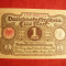 Bancnota 1 Marca 1920 Germania , cal.NC