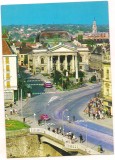 carte postala(ilustrata)-ORADEA - Piata Republicii