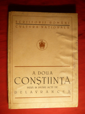 B.St.Delavrancea - A doua constiinta -Ed.Cultura Nationala -I Ed. 1923 foto