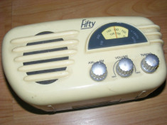 APARAT RADIO FIFTY RETRO,APARAT RADIO DE COLECTIE VINTAGE foto