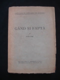 GAND SI FAPTA 1939-1940
