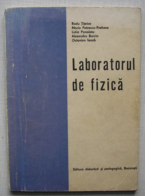 Laboratorul de Fizica - colectiv VEZI DESCRIEREA