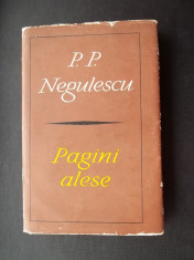P. P. NEGULESCU - PAGINI ALESE ( NR 9999 ) foto