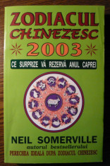Neil Somerville - Zodiacul chinezesc 2003 foto