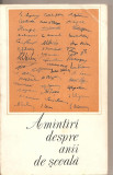 (C3148) AMINTIRI DESPRE ANII DE SCOALA, EDITURA POLITICA, BUCURESTI, 1968