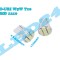 LED-URI AUTO BEC LED - W5W T10 8 SMD POZITIE, PLAFONIERA, NUMAR ALB XENON