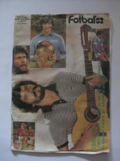 REDUCERE 30 LEI!!! REVISTA FOTBAL 1982 foto