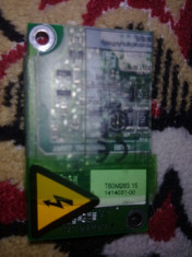 VAND PLACA DE RETEA LAPTOP ACER TRAVELMATE 292 LCI PRET EXCELENT foto