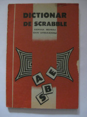 REDUCERE 20 LEI! RAR! DICTIONAR DE SCRABBLE foto