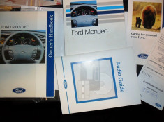 manual utilizare - carte tehnica auto - ford owners handbook - ford mondeo mk1 generatia I-a - toate motorizariile si caroserii - editia 1993 foto