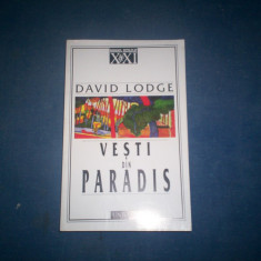 DAVID LODGE - VESTI DIN PARADIS