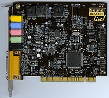 Placa de sunet Sound blaster live! foto