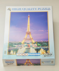 Puzzle Clementoni 3000 piese - Turnul Eifel - Franta - Paris - NOU - sigilat - foto