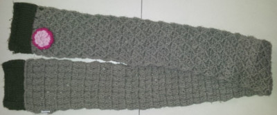 Fular din lana pentru copii, lungime 1.70 m, latime 14 cm. foto