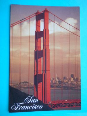 HOPCT 2359 SUA-San Fancisco-Podul Golden Gate NECIRCULATA foto
