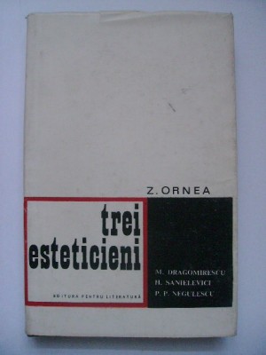 Z. Ornea - Trei esteticieni foto